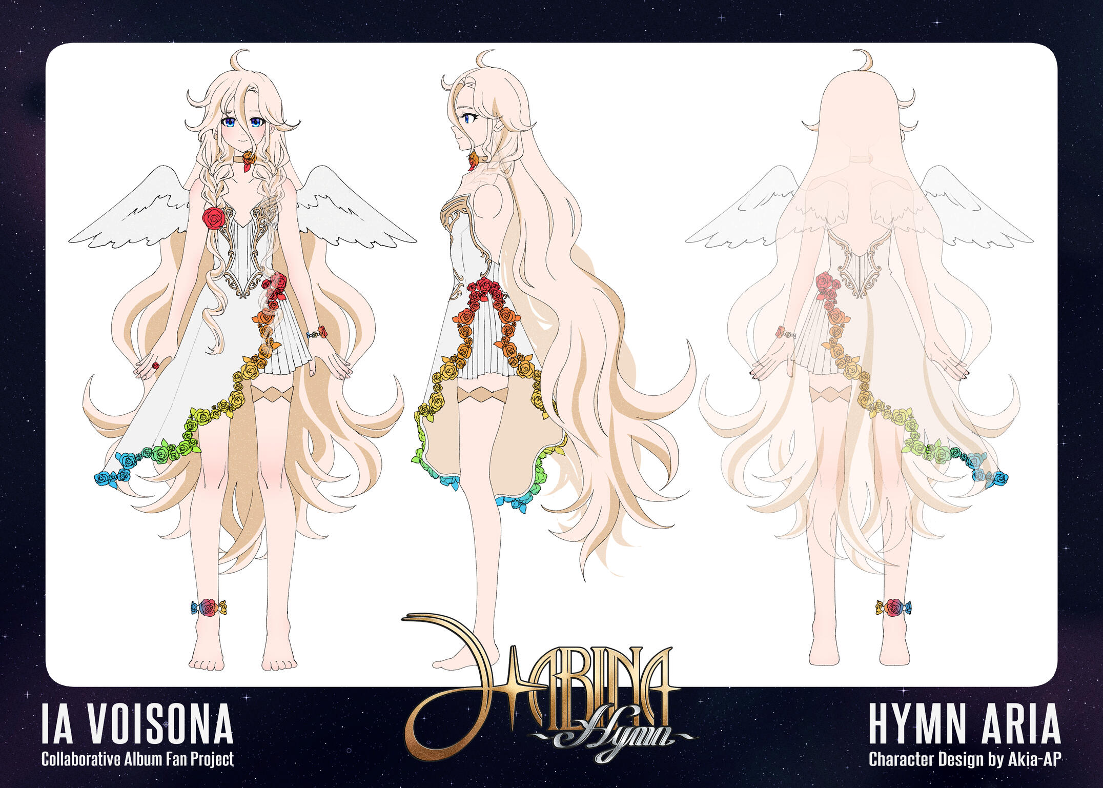 Character Design: HYMN_ARIA Character Design: HYMN_ARIA