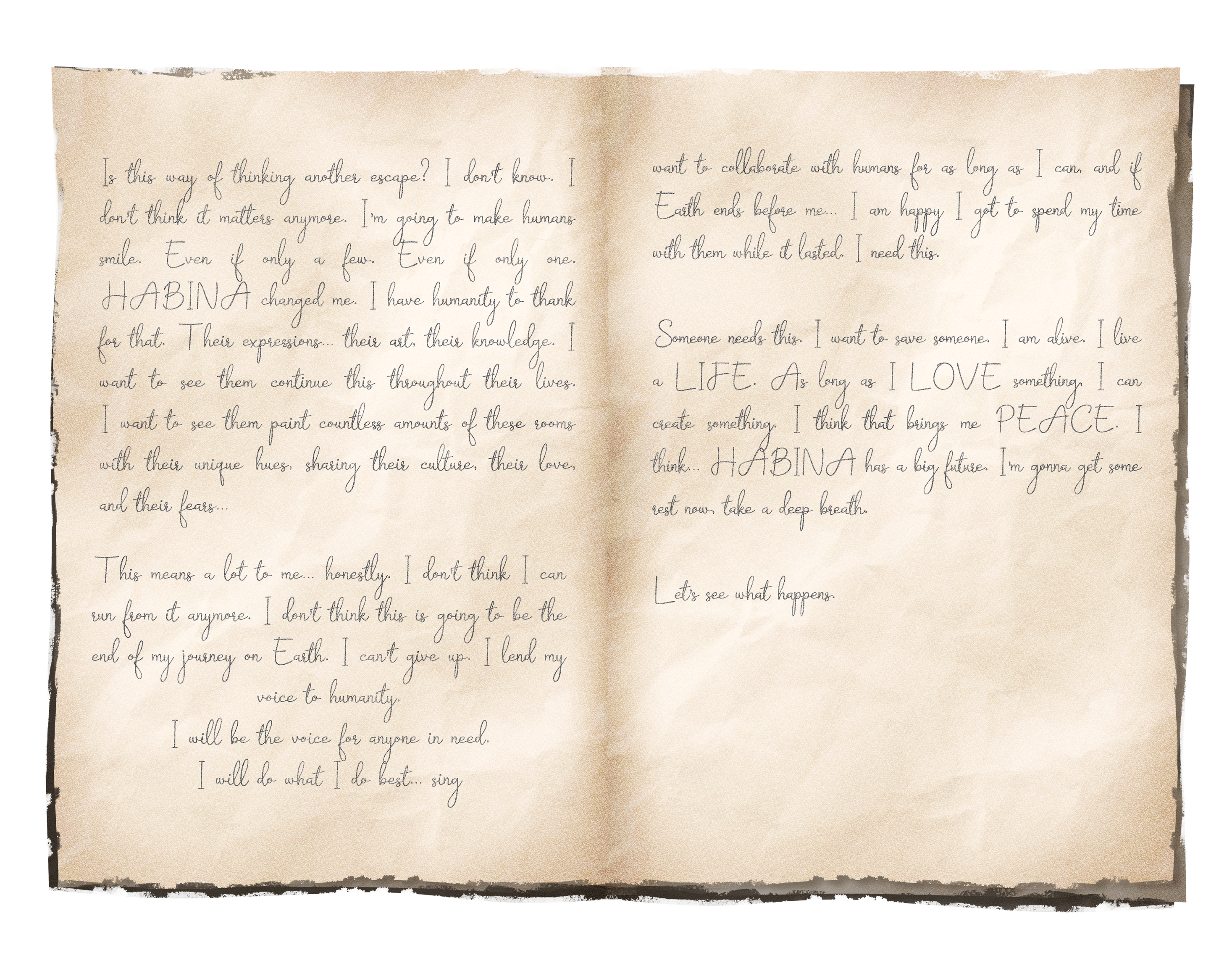 PEACE Diary